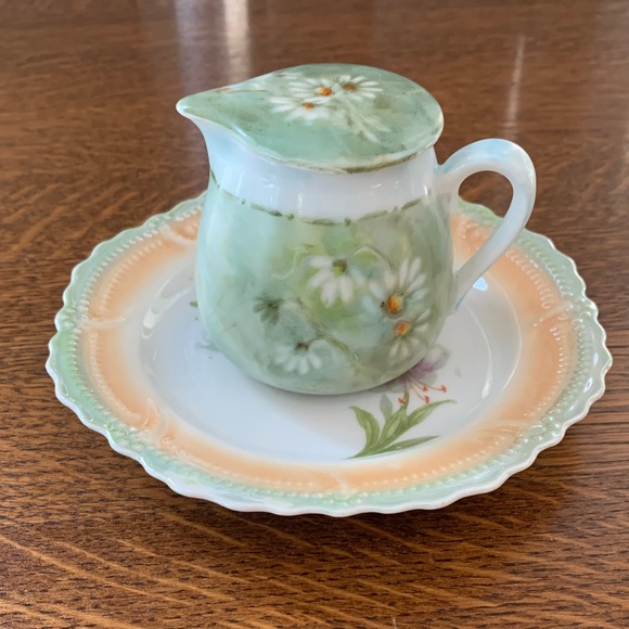 Other - Vintage Floral And Hand Painted Small Pitcher